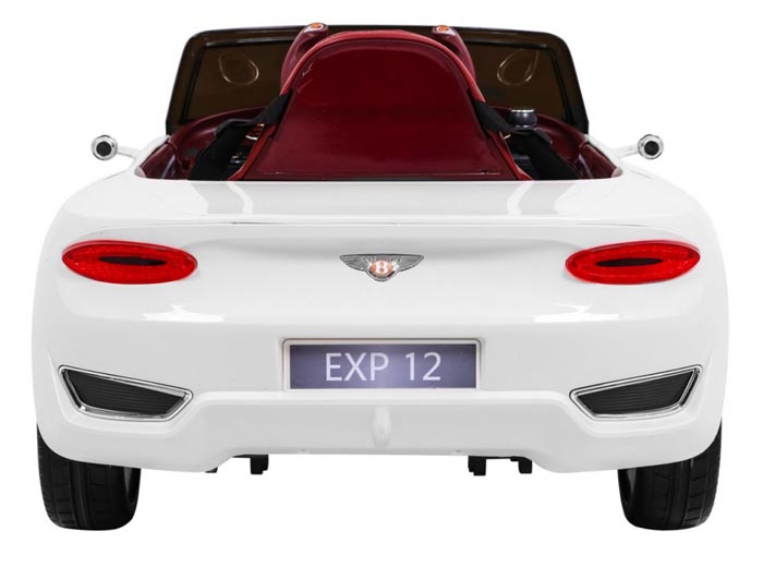 JE1166 auto na akumulator bentley exp 12 biały tył