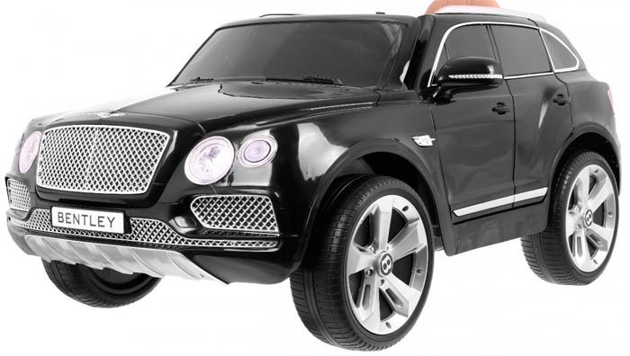 JJ2158 auto na akumulator bentley bentayga czarny przód lewy