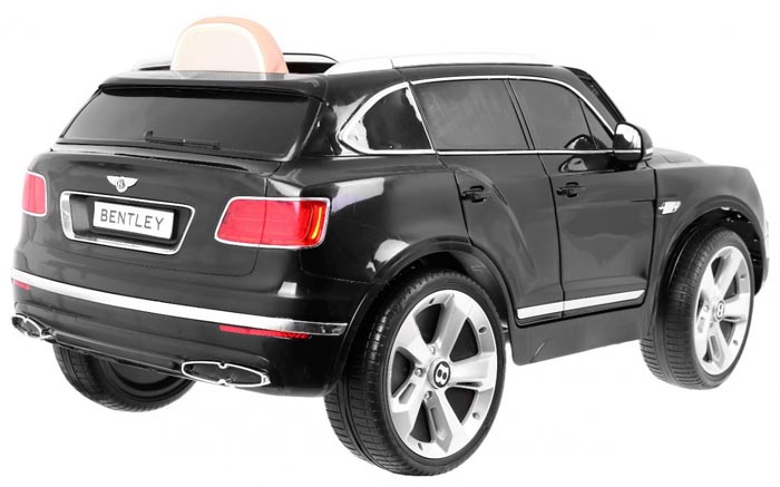 JJ2158 auto na akumulator bentley bentayga czarny tył